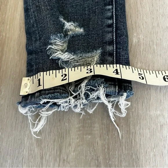 AGOLDE Sophie High Rise Skinny Distressed Jeans - Picture 11 of 13